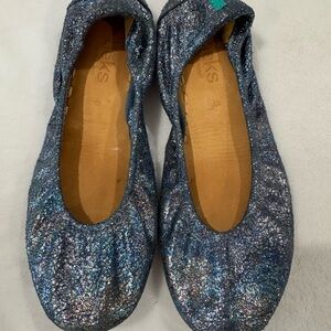 Tieks Moonstruck Blue Flats